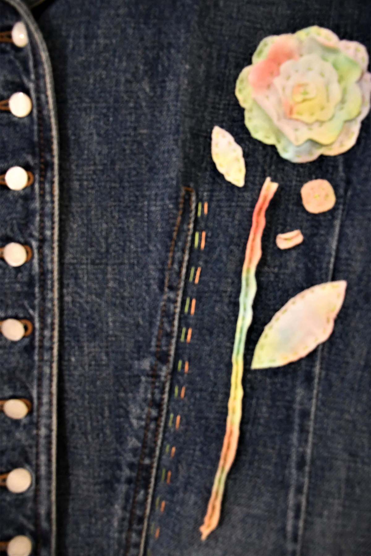 One of a kind denim jacket
