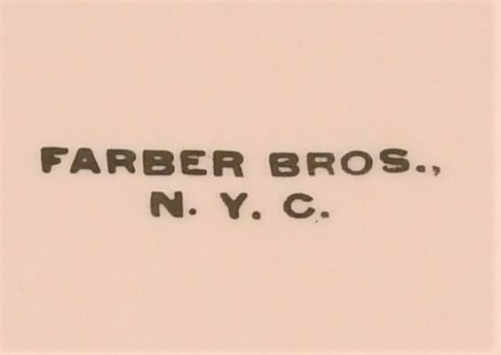 Farber Brothers Oriental Serving Tray
