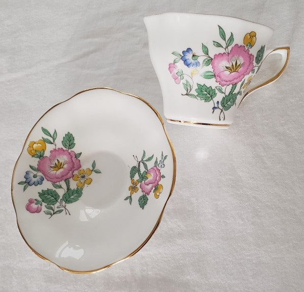 Clare Tea Cup and Saucer