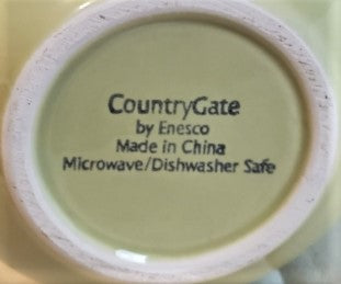 Enesco Country Gate Mugs