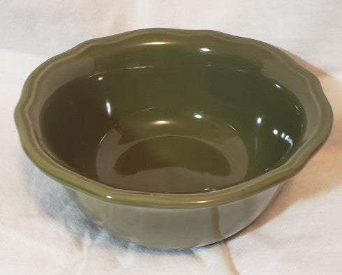 Home Trends Olive Green Bowl