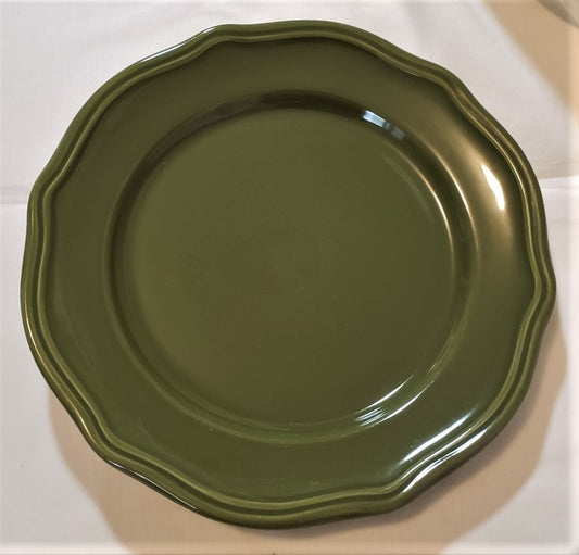 Home Trends Olive Green Salad Plate