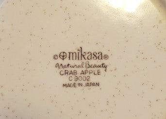 Mikasa Natural Beauty "Crab Apple" Salad Plate