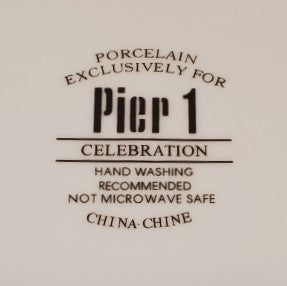 Pier 1 "Celebration" Salad Plate