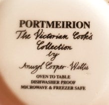 Portmeirion "Victorian Cooks Collection" Creamer or Jug