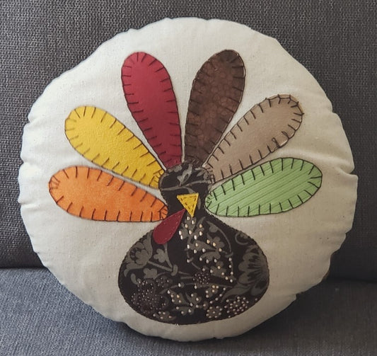 Thanksgiving Turkey Pillow