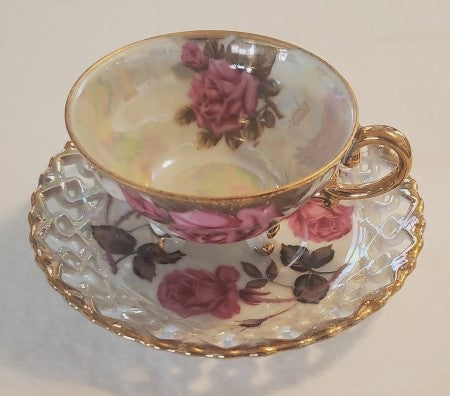 Royal Sealy Tea Cup and Saucer Set