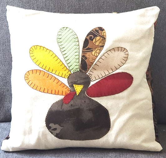 Thanksgiving Turkey Pillow