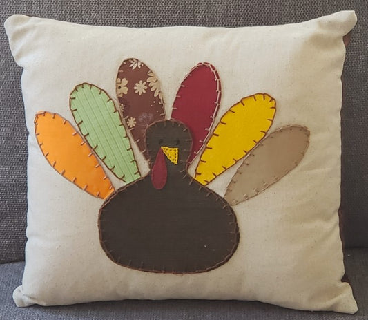 Square Turkey Pillow