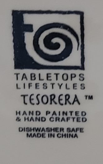 Tabletops Lifestyles "Tesorera" Salad Plate