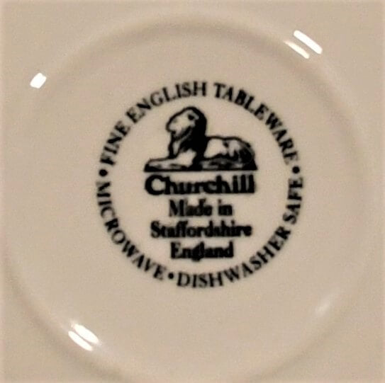 Churchill "Briar Rose" Saucer