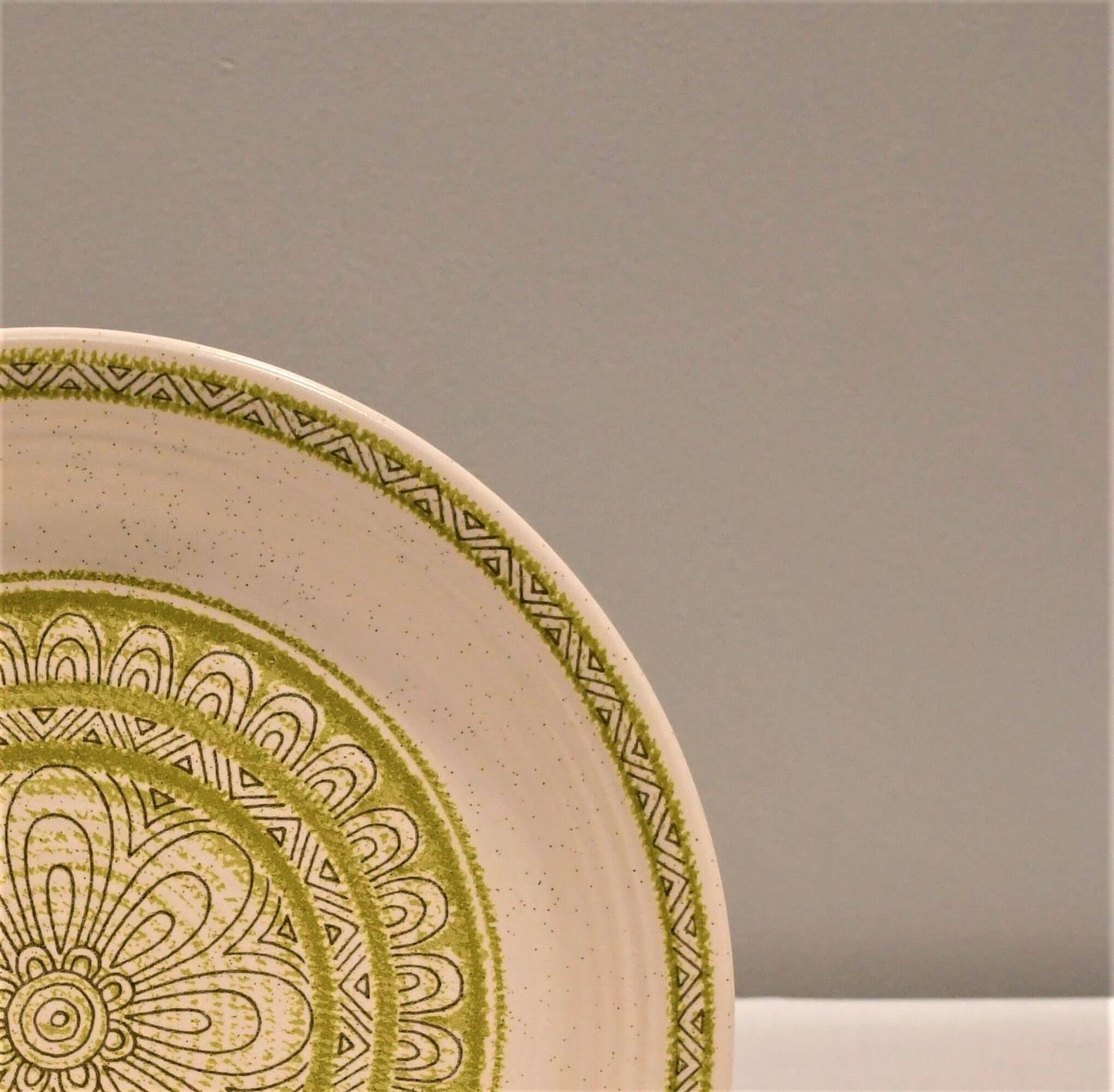 Franciscan "Hacienda Green" Earthenware Dinner Plate