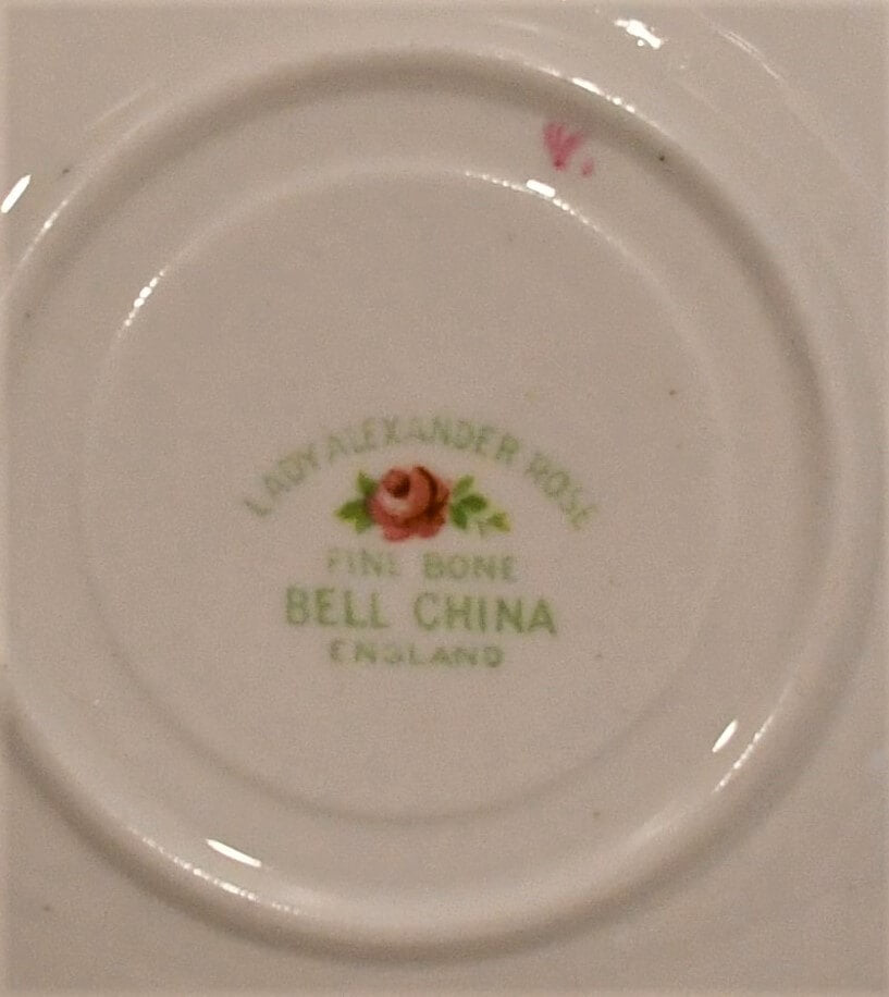 Bell China "Lady Alexander Rose" Demitasse Saucer